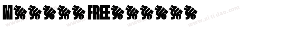 Mudega FREE字体转换